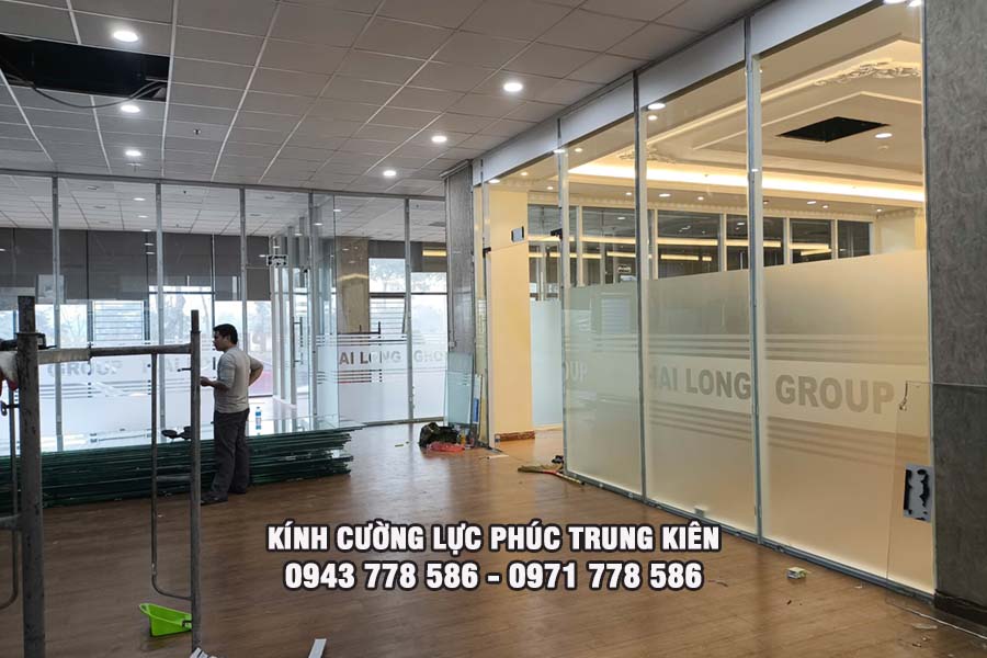 kính cường lục 10 ly